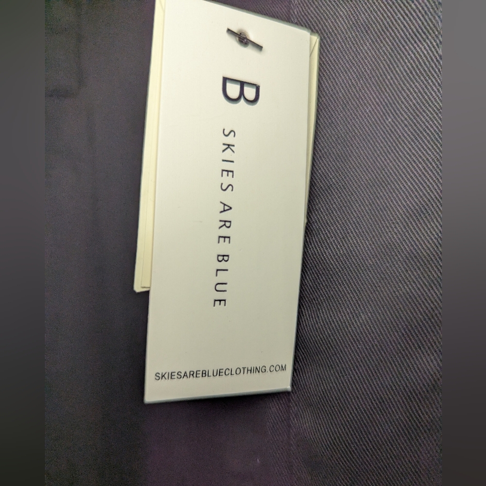 SKIES ARE BLUE Black Dress Pants NWT - Picture 3 of 5